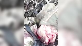 Russian Soldier Somehow Still Alive Despite Half His Face Being Destroyed