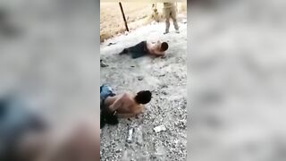 Soldiers Burn Two Prisoners Alive 