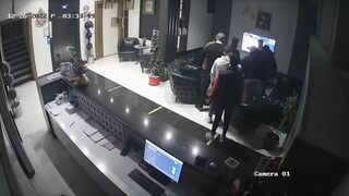 Extortion Gang Stabbed And Shot At Hotel, Full Video