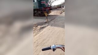 Suicide By Lying On The Tracks In Front Of A Train 