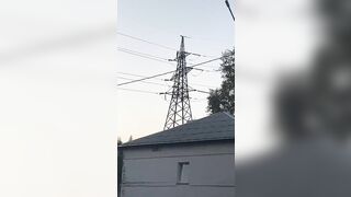 Suicide By Jumping Off A High-voltage Wire
