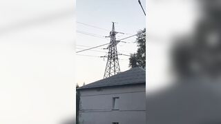 Suicide By Jumping Off A High-voltage Wire