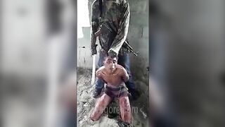 Iraqi Terrorist Beheads Hostage 