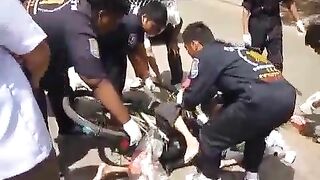 Body Of Cyclist Hit By Bus 