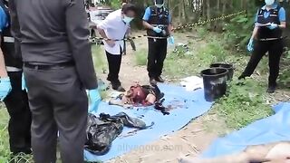 Body Of Woman Chopped In Half Found In Forest 