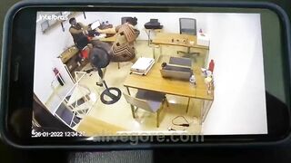 Client Attacks Lawyer With Weapon 