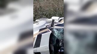 Driver Survives Accident But His Truck Is Totaled