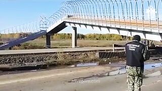 Dump Truck Driver Forgets To Lower The Body