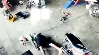 Guy In Garage Shot Dead By Killer 