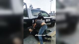 Man Resists Arrest And Assaults Female Police Officer