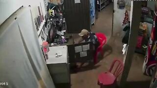 Ghost In The Safe Tries To Shoot Its Owner 