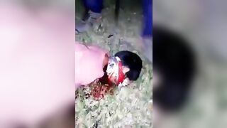 Man's Throat Cut And Message Left 