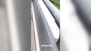 Motorcyclist Dies In Fall From Overpass