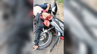 Badly Mutilated Body Of Motorcyclist 