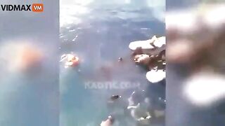 This Boat Full Of Illegal African Immigrants Drowned Near The Coast
