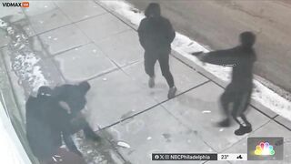 Thugs Robbed A Man In Philadelphia But Didn't Let Him Go.