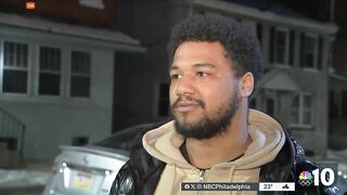 Thugs Robbed A Man In Philadelphia But Didn't Let Him Go.