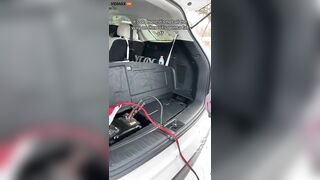 Two Lesbians Try To Jump-start A Dead Battery - Video - Vid