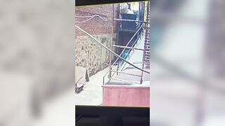 Two Women Jumped Off The Roof One After Another (Landing Mom