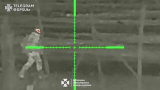 Ukrainian Sniper Killed Two Russians Using Thermal Imaging Camera.