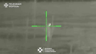 Ukrainian Sniper Killed Two Russians Using Thermal Imaging Camera.