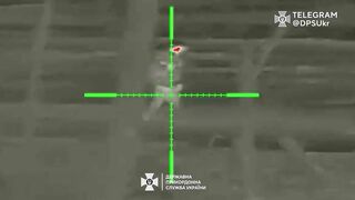 Ukrainian Sniper Killed Two Russians Using Thermal Imaging Camera.