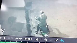 The Guy Was Shot While Trying To Steal A Metal Cover