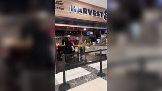 The Wild Woman Tried To Beat Up Everyone At Harvest & Co.