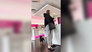 A Completely Crazy Woman Went To T-Mobile... -V