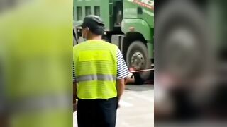 Woman Dies Under Bus Tire 