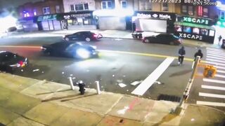 On December 27, A Woman In The Passenger Seat Was Shot In The Head In New York