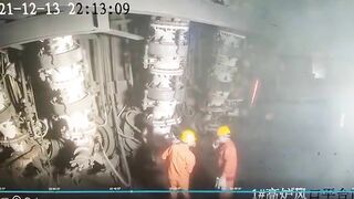 Industrial Accident - Worker Blown Away By Pressure Pump