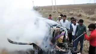 Car Wreck Filled With Dead Bodies 