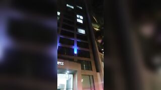 Young Woman Jumps From Hotel Window. Mexico 