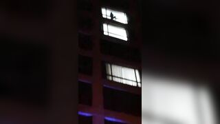 Young Woman Jumps From Hotel Window. Mexico 