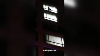 Young Woman Jumps From Hotel Window. Mexico 