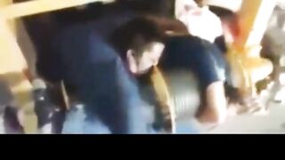 2 Men Entangled In Factory Machinery