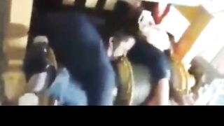 2 Men Entangled In Factory Machinery