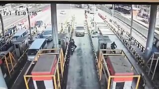 Five Killed As Bus Runs Through Toll Booth In India