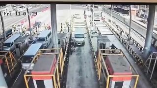 Five Killed As Bus Runs Through Toll Booth In India