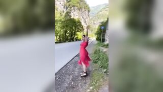 A Person Falls Because He Is Not Paying Attention