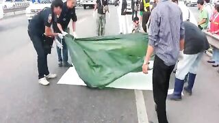 The Consequences Of A Cyclist Falling Under An 18-wheeler