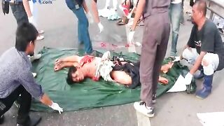 The Consequences Of A Cyclist Falling Under An 18-wheeler