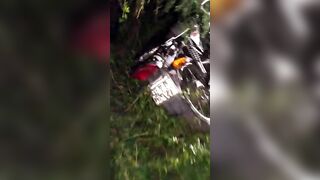 The Aftermath Of A Brutal Bicycle Accident