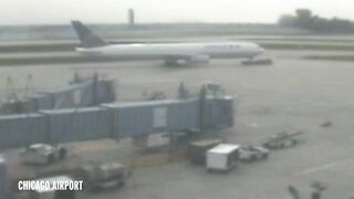 American Airlines Plane With 161 People On Board Catches Fire