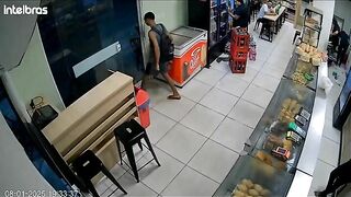 The Robbers Chose The Wrong Time And Place To Rob The Store