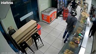 The Robbers Chose The Wrong Time And Place To Rob The Store
