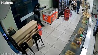 The Robbers Chose The Wrong Time And Place To Rob The Store