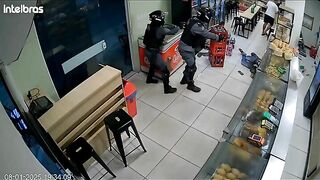 The Robbers Chose The Wrong Time And Place To Rob The Store
