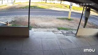 Cyclist Crashes Into Power Pole In Devastating Fashion